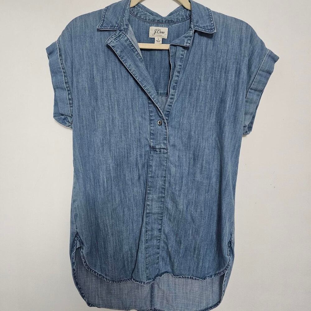 J.Crew Blue Denim shirt